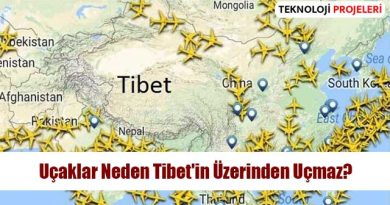 Uçaklar Neden Tibet'in Üzerinden Uçmaz?