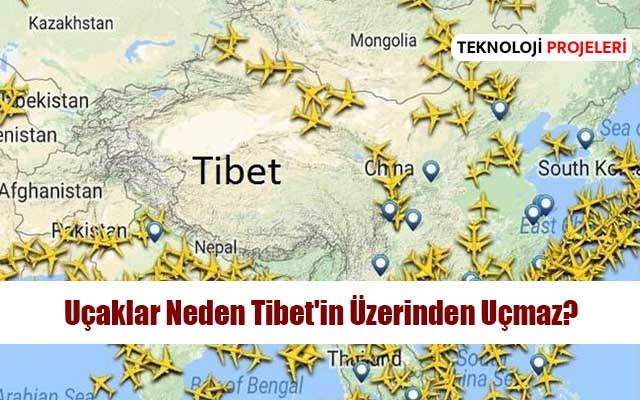Uçaklar Neden Tibet'in Üzerinden Uçmaz?