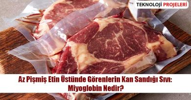 Az Pişmiş Etin Üstünde Görenlerin Kan Sandığı Sıvı: Miyoglobin Nedir?