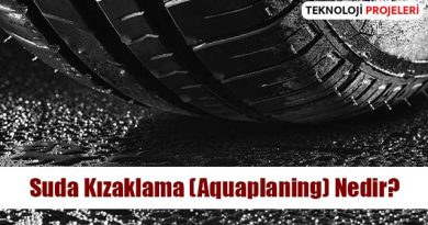 Suda Kızaklama (Aquaplaning) Nedir?