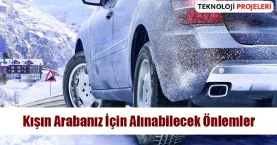 Kışın Arabanız İçin Alınabilecek Önlemler