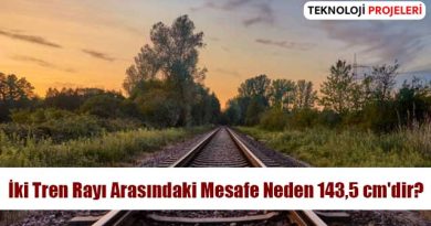 Tren rayları arasındaki 143,5 cm’lik standart mesafe, dünya genelinde demiryolu ağlarında kullanılıyor.